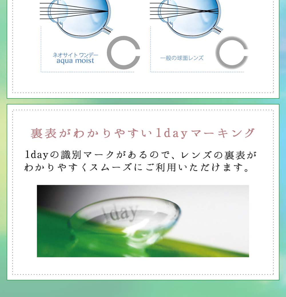 ネオサイトワンデーアクアモイスト（Neo Sight 1day aqua moist）の画像5枚目