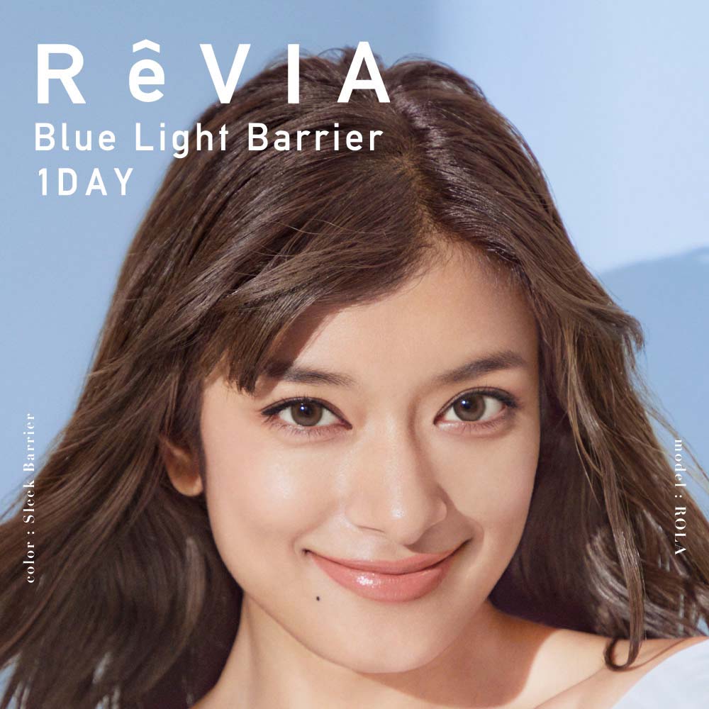 レヴィアブルーライトバリアワンデーカラー（ReVIA Blue Light Barrier 1DAY COLOR）の画像1枚目