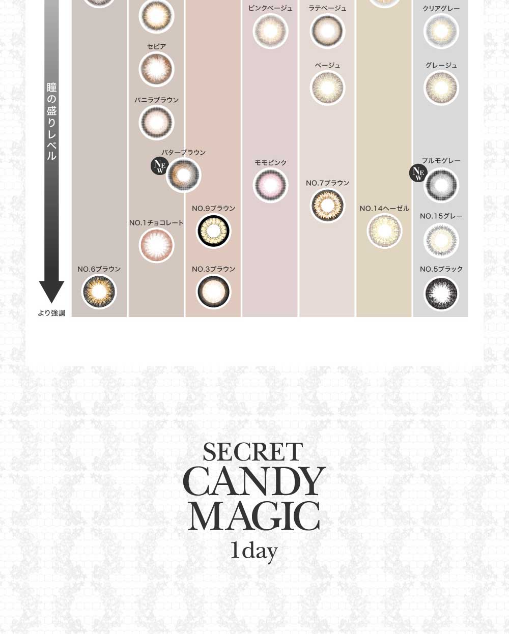 シークレットキャンディーマジックワンデー（Secret Candy Magic 1day）の画像20枚目